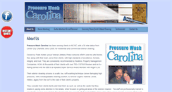 Desktop Screenshot of pressurewashcarolina.com